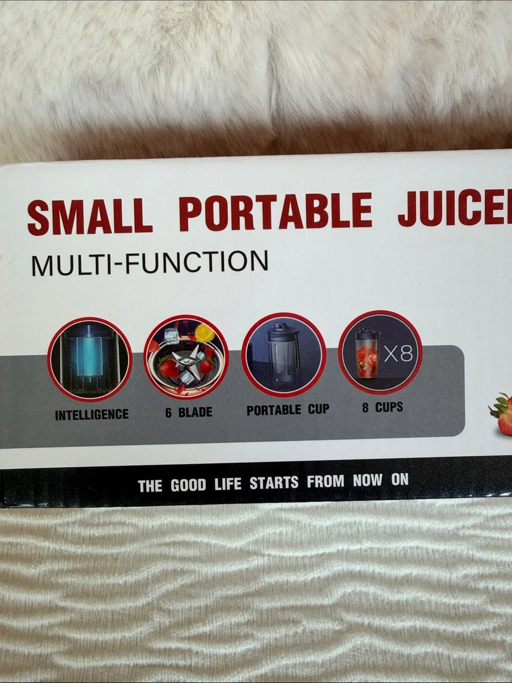 Portable Personal Juicer - Blue Compact Blender